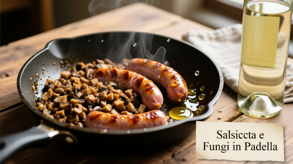 Saucisses et champignons à la poêle : une analyse technique, nutritionnelle et mycologique complète Saucisses et champignons à la poêle : une analyse technique, nutritionnelle et mycologique complète